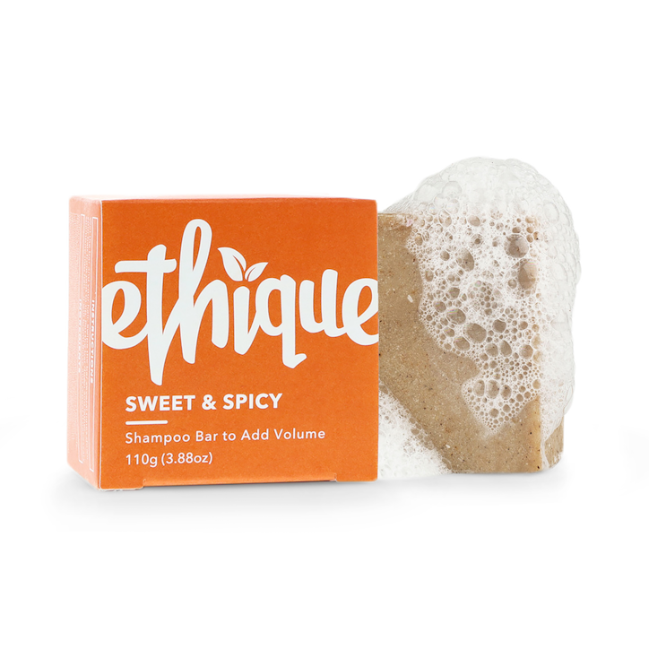 Ethique Sweet & Spicy Shampoo Bar For Added Volume 110g image 1