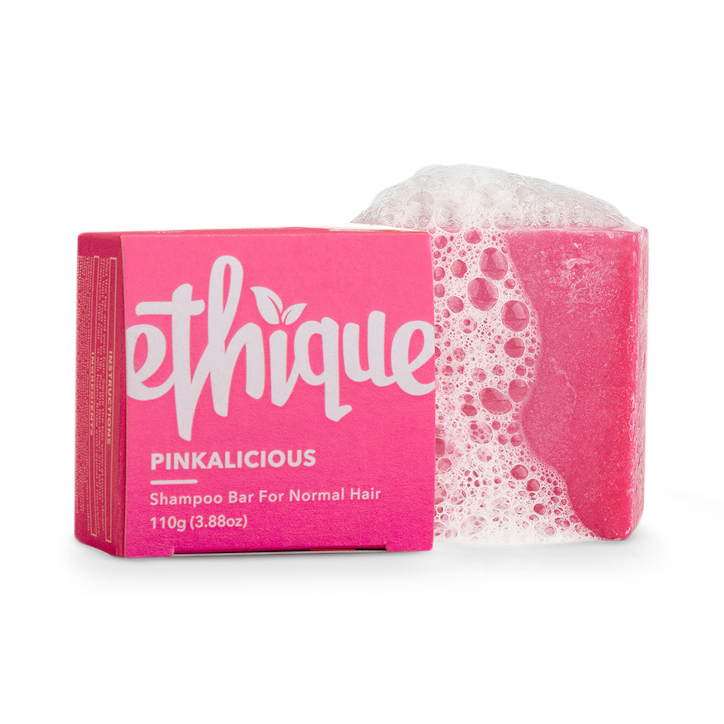 Ethique Pinkalicious Shampoo Bar For Normal Hair 110g image 1