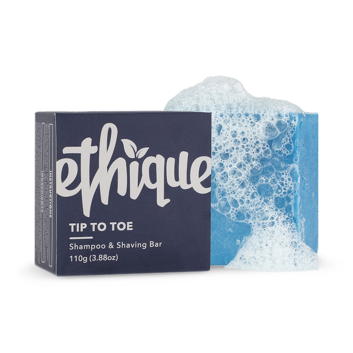 Ethique Tip To Toe Shampoo & Shaving Bar 110g image 1