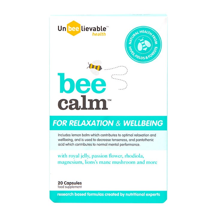 Unbeelievable Health Bee Calm 20 Capsules-1