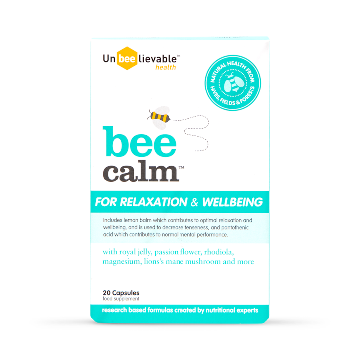 Unbeelievable Health Bee Calm 20 Capsules image 1