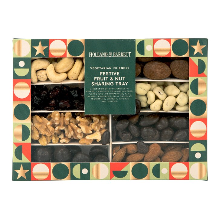 Holland & Barrett Festive Fruit & Nut Sharing Tray 300g image 1