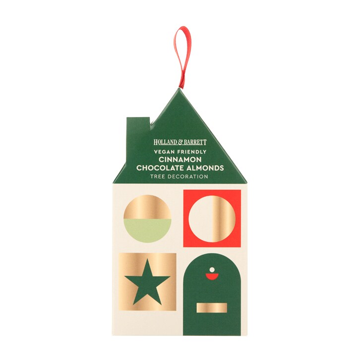 Holland & Barrett Cinnamon Almonds Tree Decoration 50g image 1