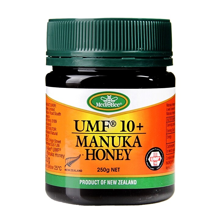 Medibee UMF 10+ Manuka Honey 250g image 1
