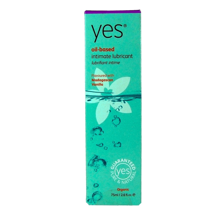 Yes Natural Lubricant Oil-based Vanilla 75ml image 1