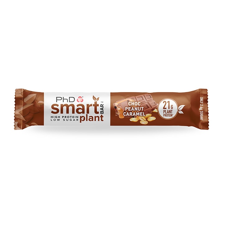 PhD Smart Bar Plant Chocolate Peanut Caramel 60g
