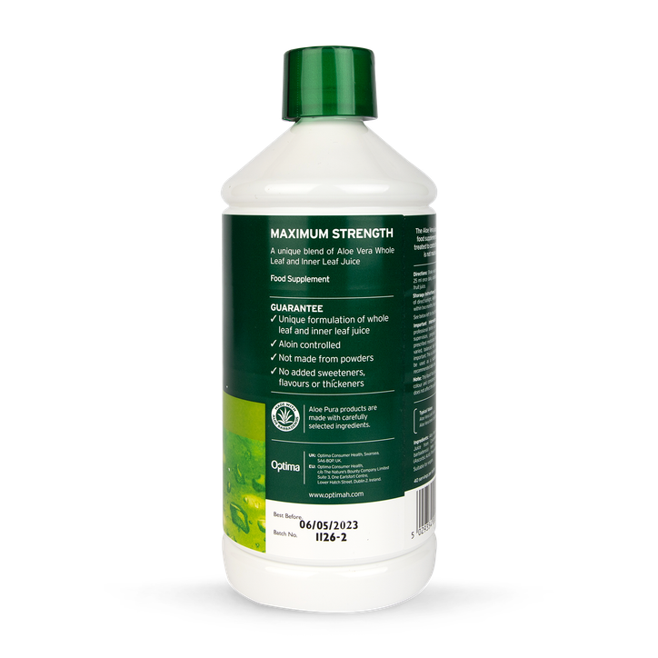 Aloe Pura Maximum Strength Aloe Vera | Holland & Barrett