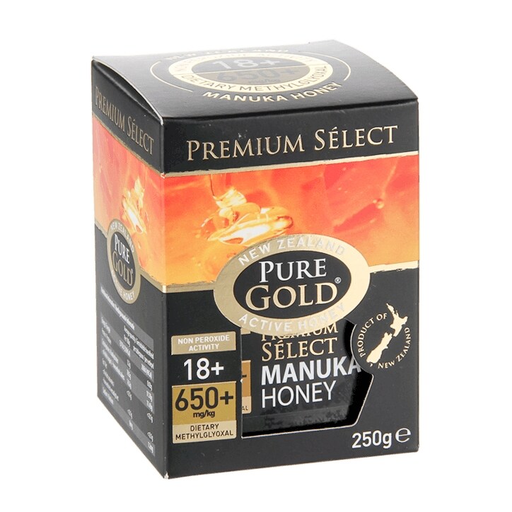 Pure Gold Premium Select Manuka Honey 18+ 250g image 1