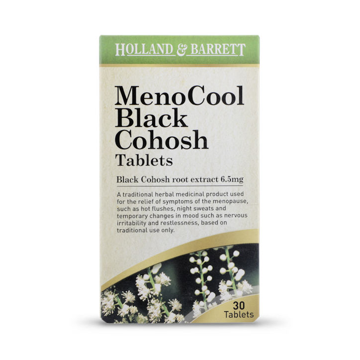 Holland & Barrett MenoCool Black Cohosh 30 Tablets image 1