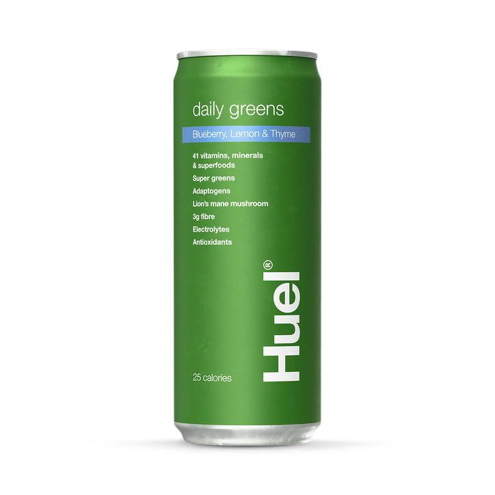 Huel Daily Greens Blueberry, Lemon & Thyme Drink 330Ml