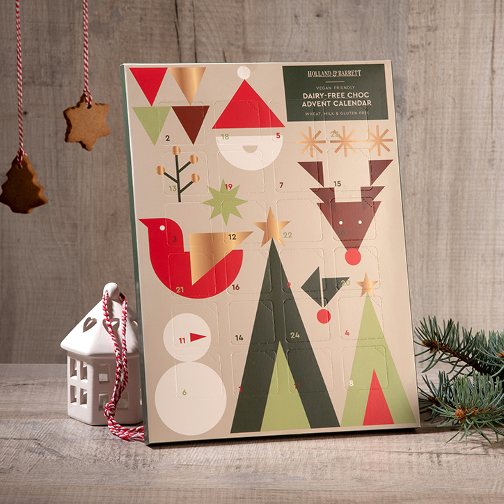 Holland & Barrett Vegan Advent Calendar 93g image 2