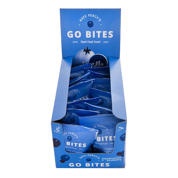 Go Bites Blackcurrant & Blueberry Energy Balls 12 x 24g