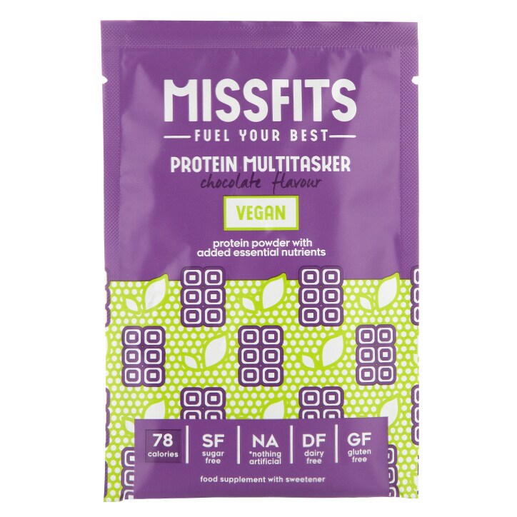 Missfits Protein Vegan Multitasker Chocolate 25g image 1