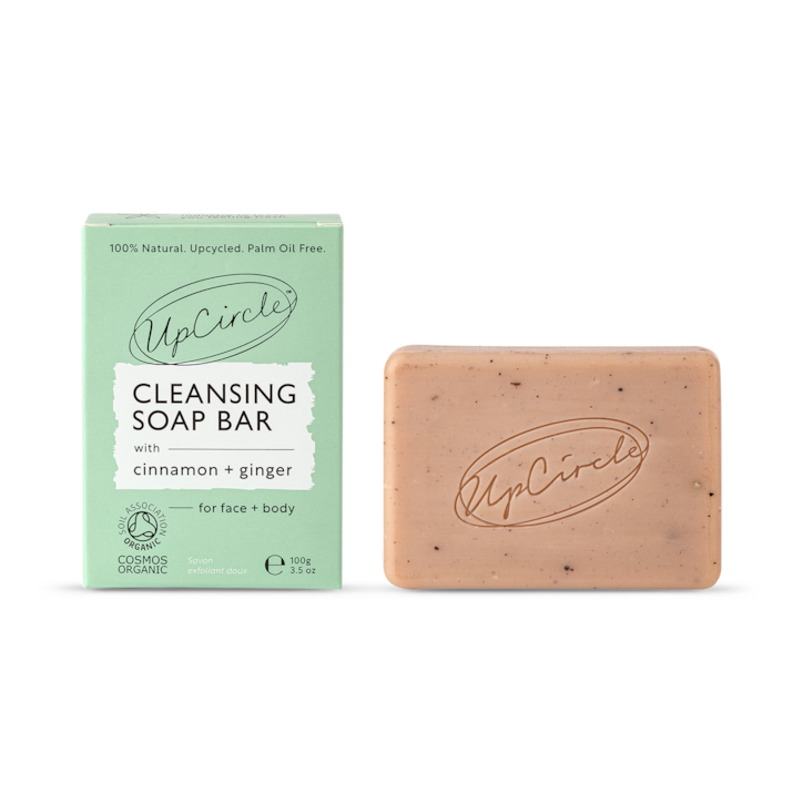 UpCircle Cleansing Soap Bar with Cinnamon + Ginger 100g image 1