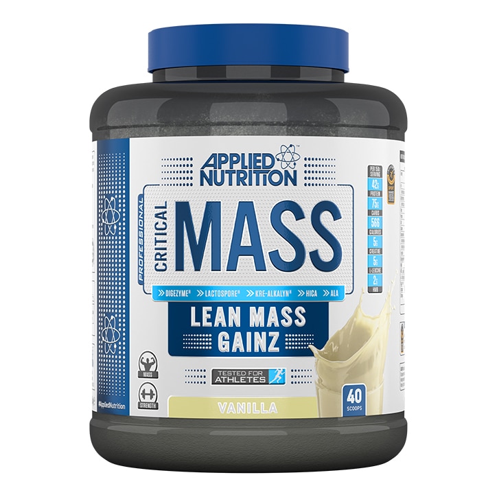 Applied Nutrition Critical Mass Protein Vanilla 2400g image 1
