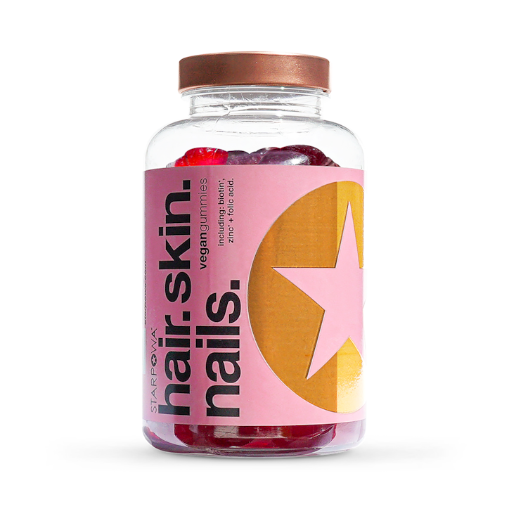 Starpowa Hair, Skin and Nail 60 Gummies image 1