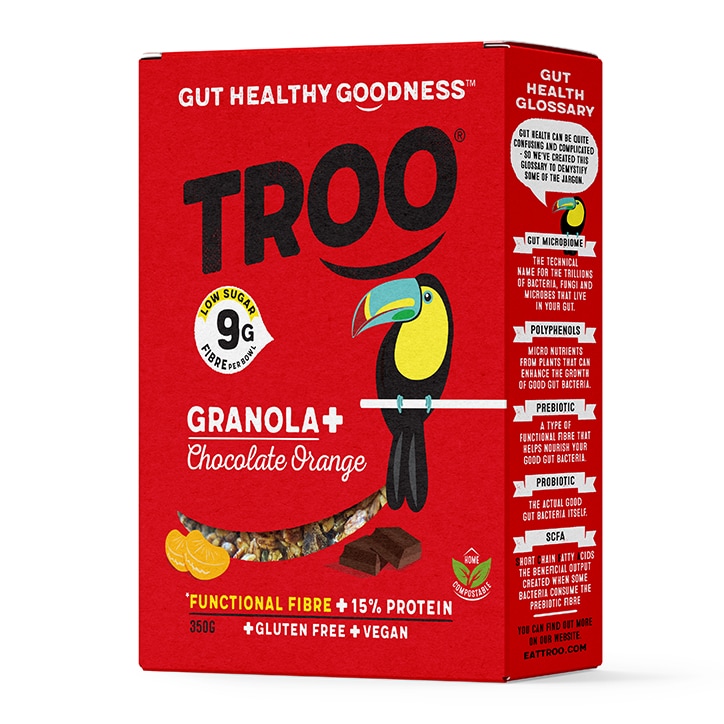 Troo Granola Chocolate with Orange 350g image 1
