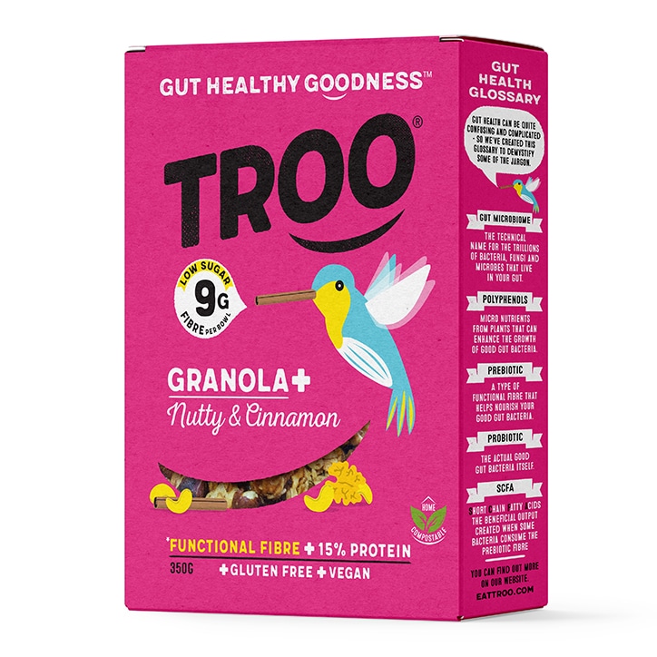 Troo Granola Nicely Nutty with Cinnamon 350g