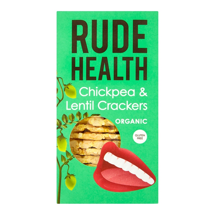 Rude Health Chickpea & Lentil Cracker 120g