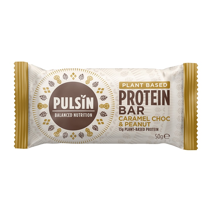 Pulsin Protein Booster Caramel Choc Peanut 50g image 1