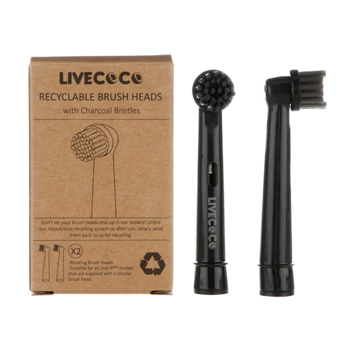 Live Coco Recyclable Electric Toothbrush Heads