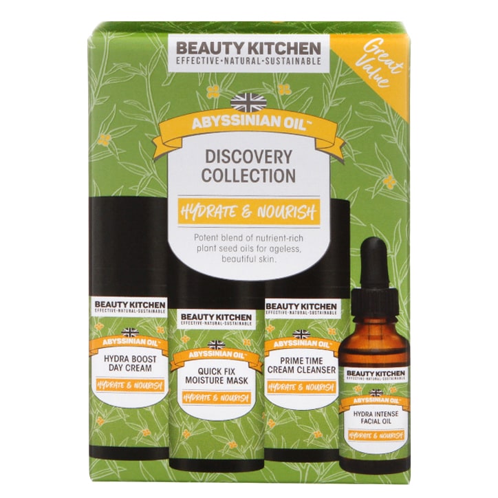 Beauty Kitchen Abyssinian Oil Discovery Collection Starter Kit 4 items