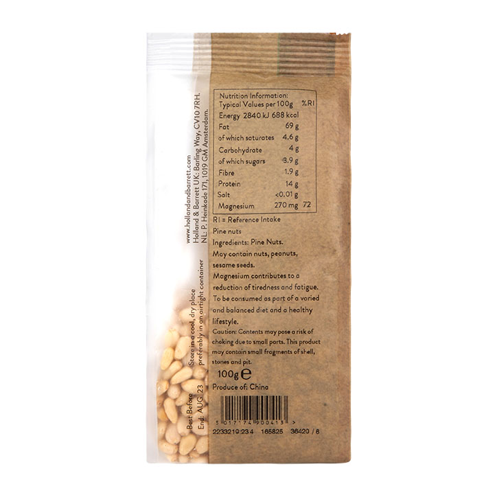 Holland & Barrett Pine Nuts 100g image 2