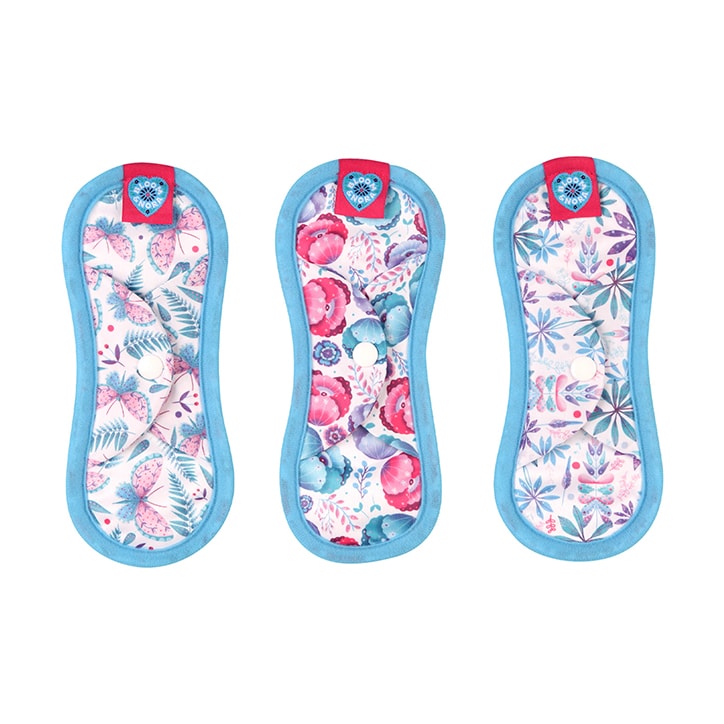 Bloom and Nora Mini Triple Pack Reusable Pads 3 Pack
