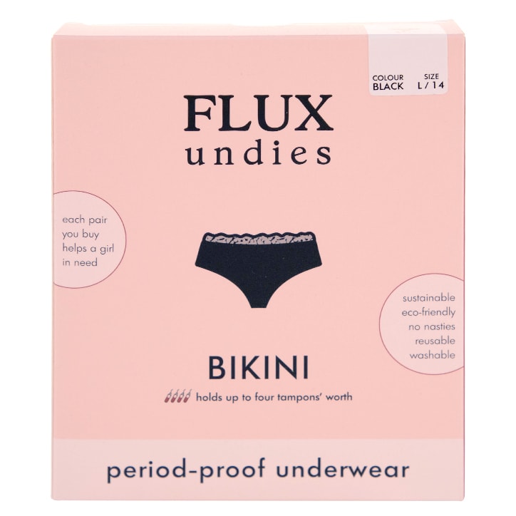 Flux Undies Period Proof Underwear - Bikini L