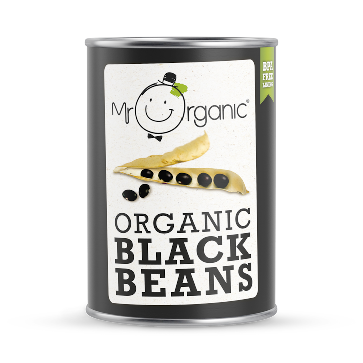 Mr Organic Organic Black Beans 400g image 1