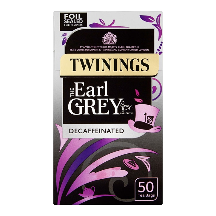 Twinings The Earl Grey Decaffeinated 50 Teabags image 1