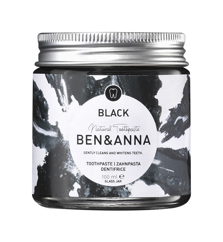 Ben & Anna Toothpaste - Black - Activated Charcoal 100ml