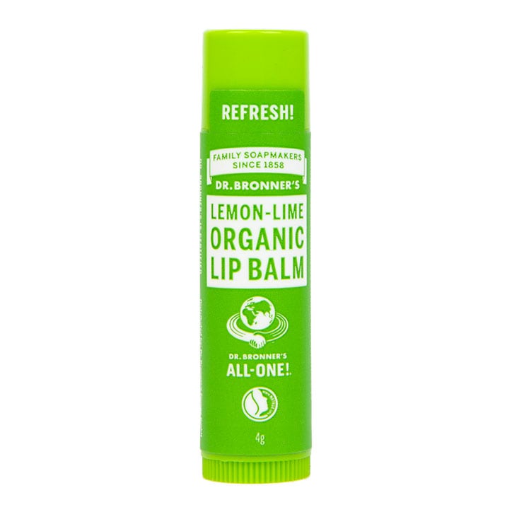 Dr Bronner's - Lemon Lime Organic Lip Balm 4g