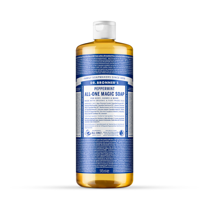 Dr Bronner Peppermint All-One Magic Soap 945ml image 1