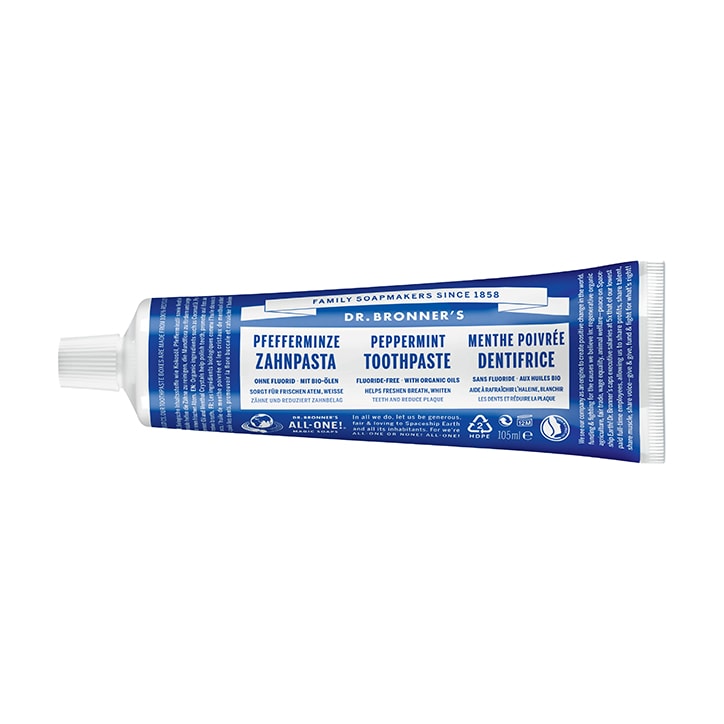 Dr Bronner's - Peppermint All-One Toothpaste 105ml-1