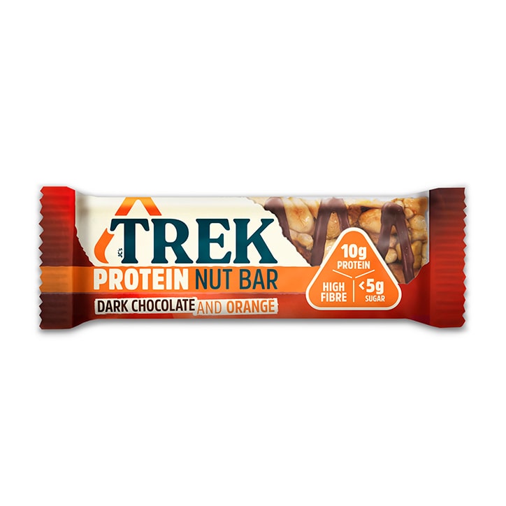 Trek Chocolate & Orange Protein Nut Bar 40g image 1