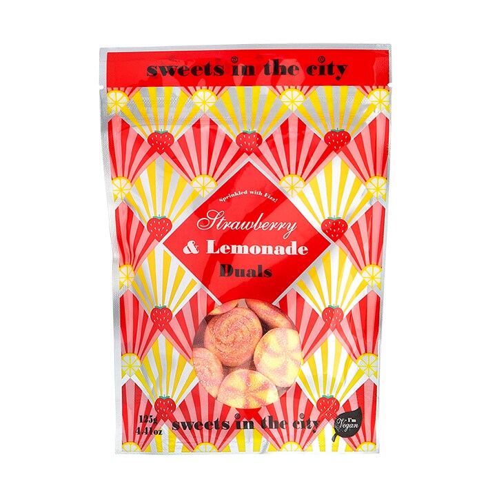 Sweets in the City Strawberry & Lemonade 125g image 1