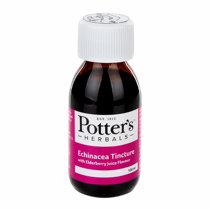 Potters Echinacea Tincture with Elderberry Juice Flavour 100ml-2