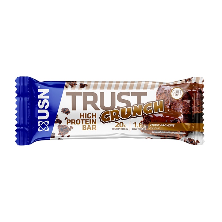 USN Trust Crunch Protein Bar Fudge Brownie 60g-1