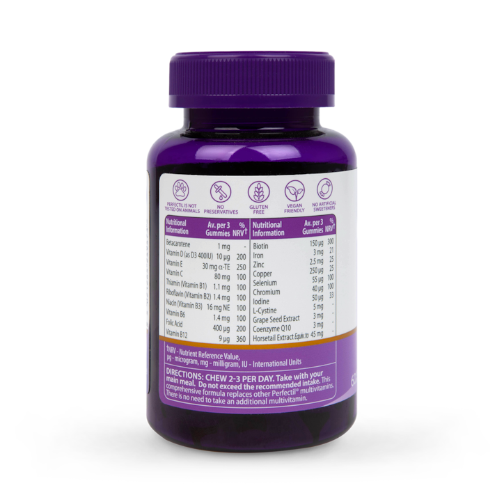 Vitabiotics Perfectil Hair Crush 60 Gummies image 3