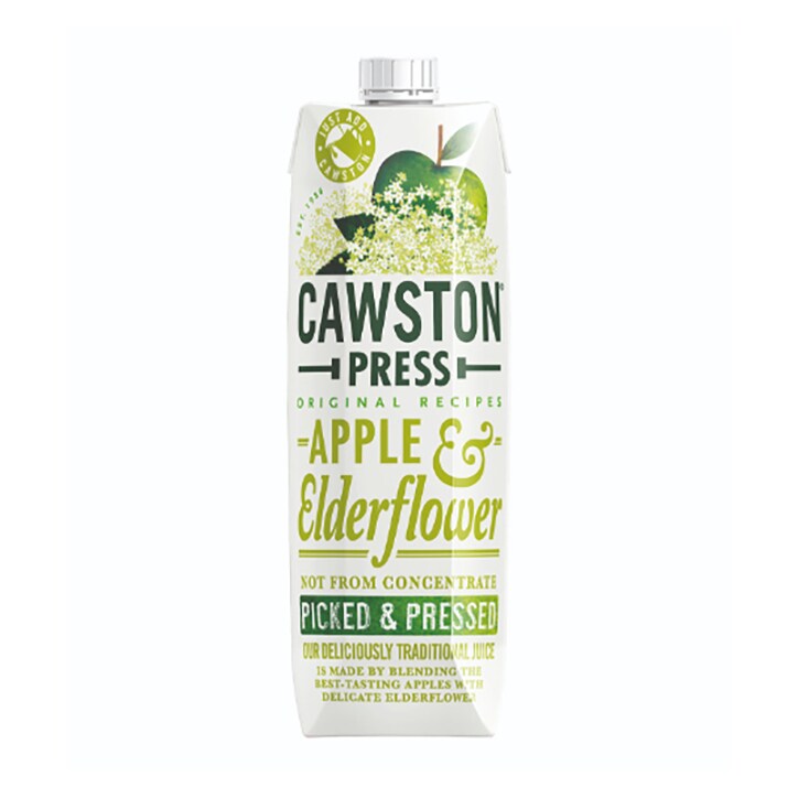 Cawston Apple & Elderflower Juice - Pressed 1Ltr