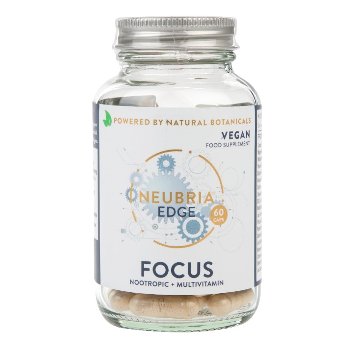 Neubria Edge Focus Nootropic Multivitamin Vegan 60 Capsules-2