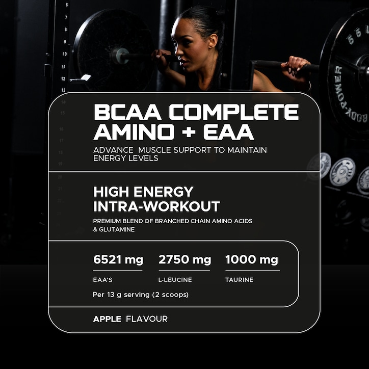 USN BCAA +EAA Apple 400g image 4