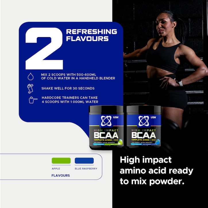 USN BCAA +EAA Apple 400g image 5