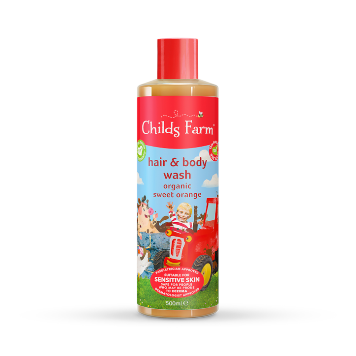 Childs Farm Hair & Body Wash - Organic Sweet Orange 500ml image 1