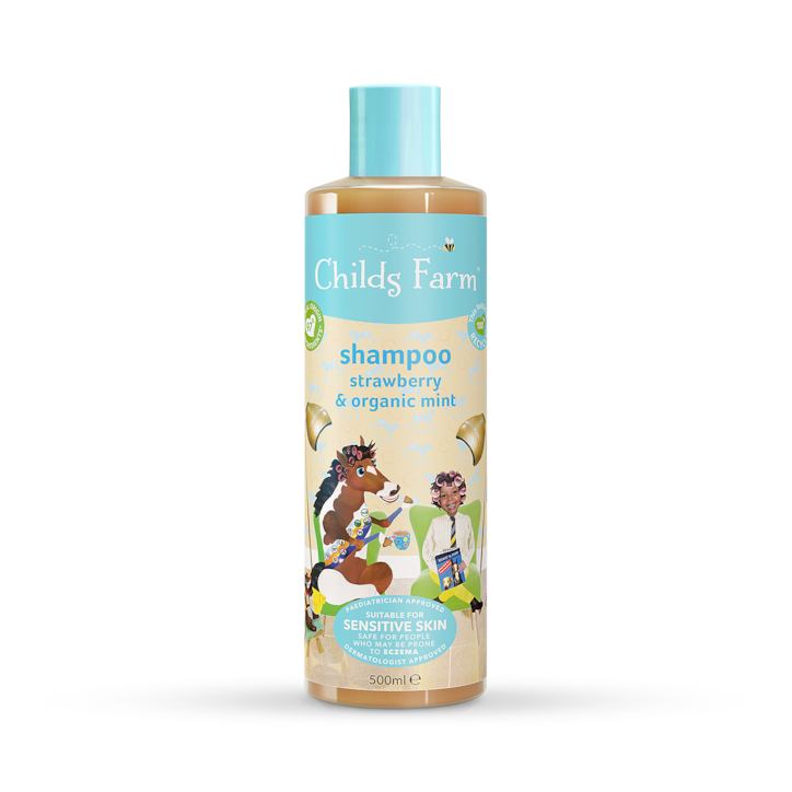 Childs Farm Shampoo - Strawberry & Organic Mint 500ml image 1