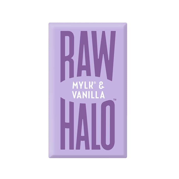 Raw Halo Vegan Mylk & Vanilla Raw Chocolate 22g image 1