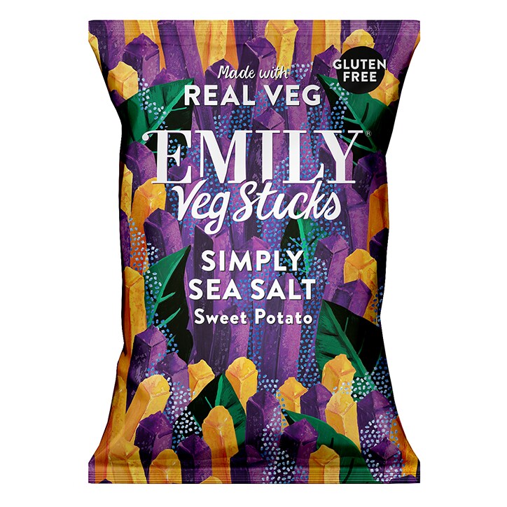 Emily Veg Sticks Simply Sea Salt Sweet Potato 35g