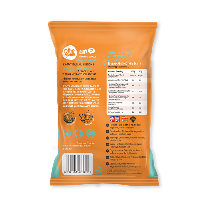Other Foods Crunchy Oyster Mushrooms 40g image 2