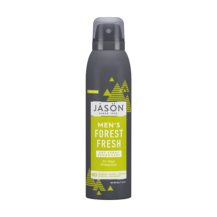 Jason Men's Forest Fresh Dry Spray Deodorant 90g-1